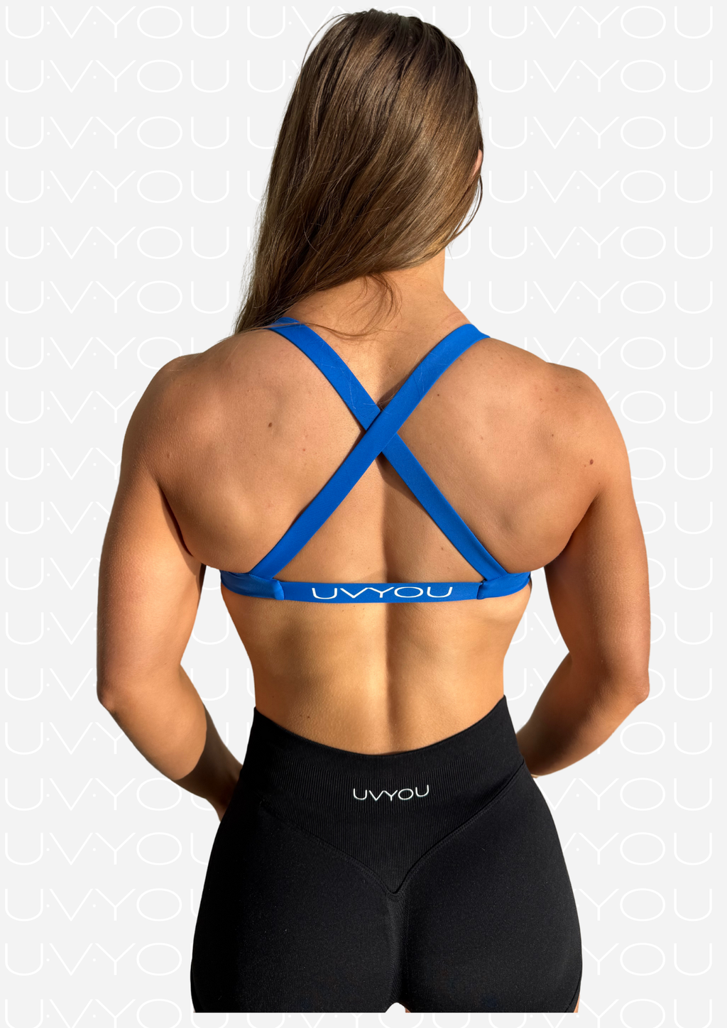 Edge Bra - Electric Blue